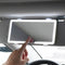 Rechargeable Car Makeup Mirror with LED Lights (Pack Of 1)