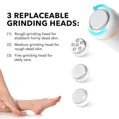 Rechargeable Foot Callus Remover – Wireless Foot Grinder for Smooth, Healthy Feet